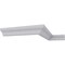 Ekena Millwork 1"H x 1 1/8"P x 1 1/8"F x 94 1/2"L Edinburgh Crown Moulding MLD02X02X01ED - alternate 8